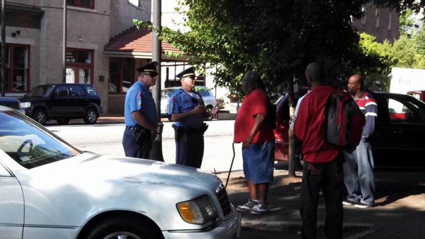 Raleigh police stop food distribution to the homeless by a local group who has been doing this for years. 